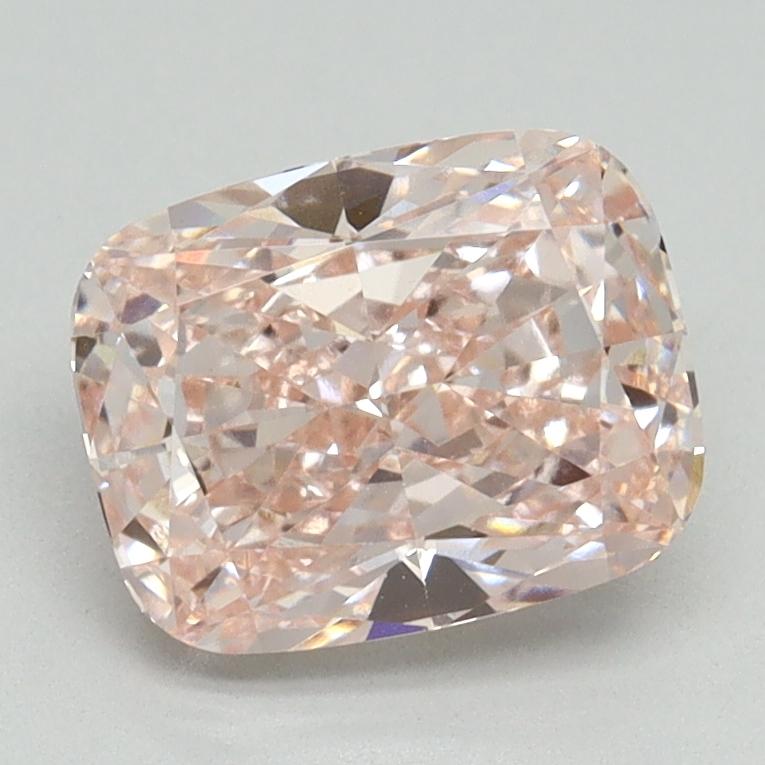 2.02 Ct. Fancy Intense Pink Cushion Lab Grown Diamond
