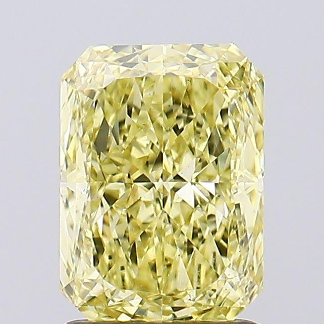 1.56 Ct. Fancy Intense Yellow Radiant Lab Grown Diamond