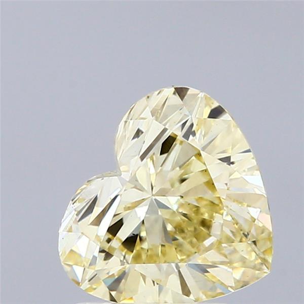 1.81 Ct. Fancy  Yellow Heart Lab Grown Diamond