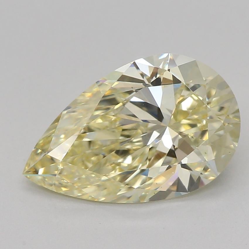 1.50 Ct. Fancy Yellow Pear Lab Grown Diamond