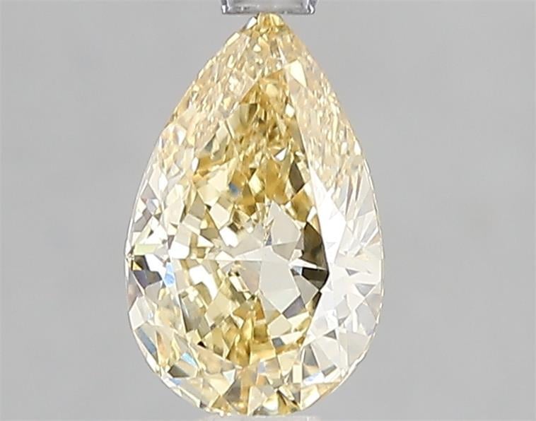 1.10 Ct. Fancy Intense Yellow Pear Lab Grown Diamond