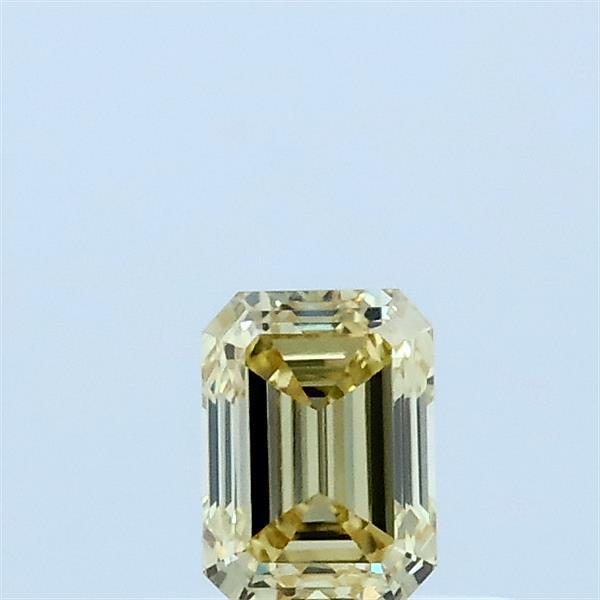 0.36 Ct. Fancy Yellow Emerald Lab Grown Diamond