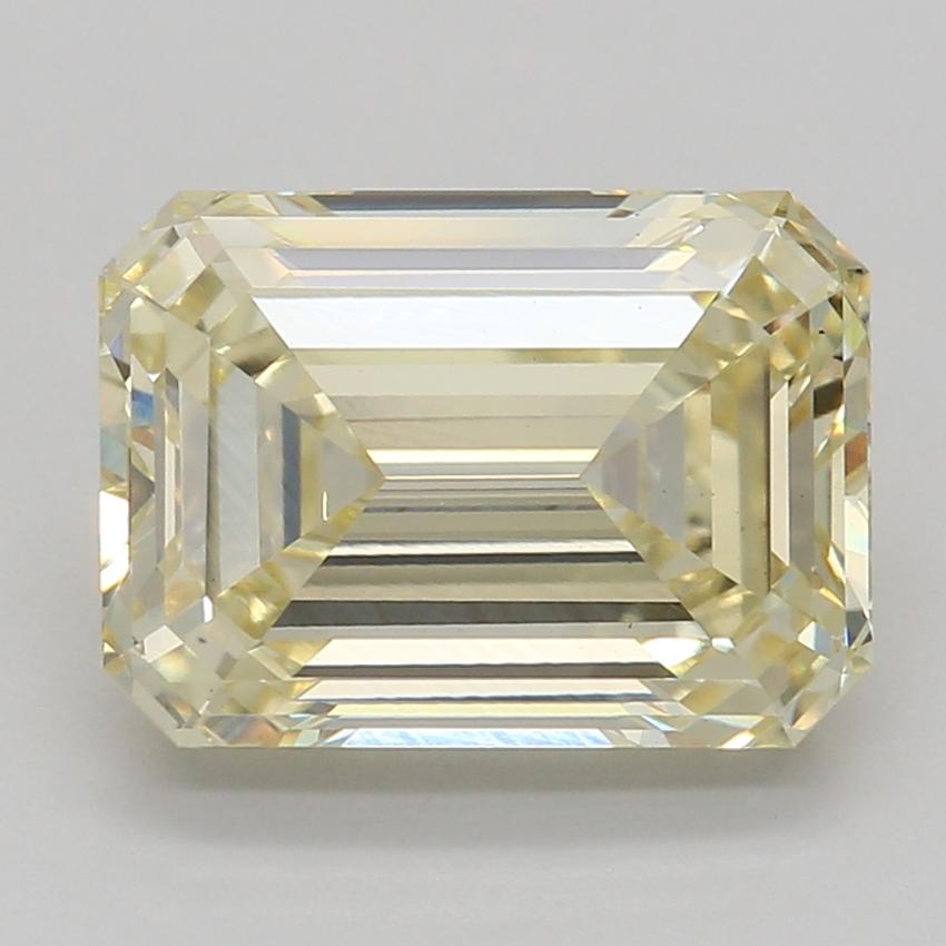 2.06 Ct. Fancy Yellow Emerald Lab Grown Diamond