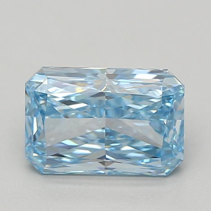 2.06 Ct. Fancy Vivid Blue Radiant Lab Grown Diamond