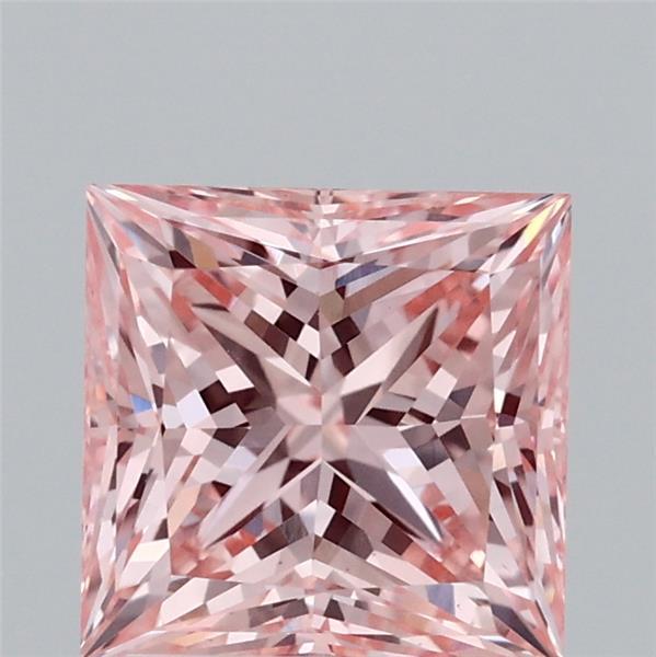 2.03 Ct. Fancy Intense Pink Princess Lab Grown Diamond