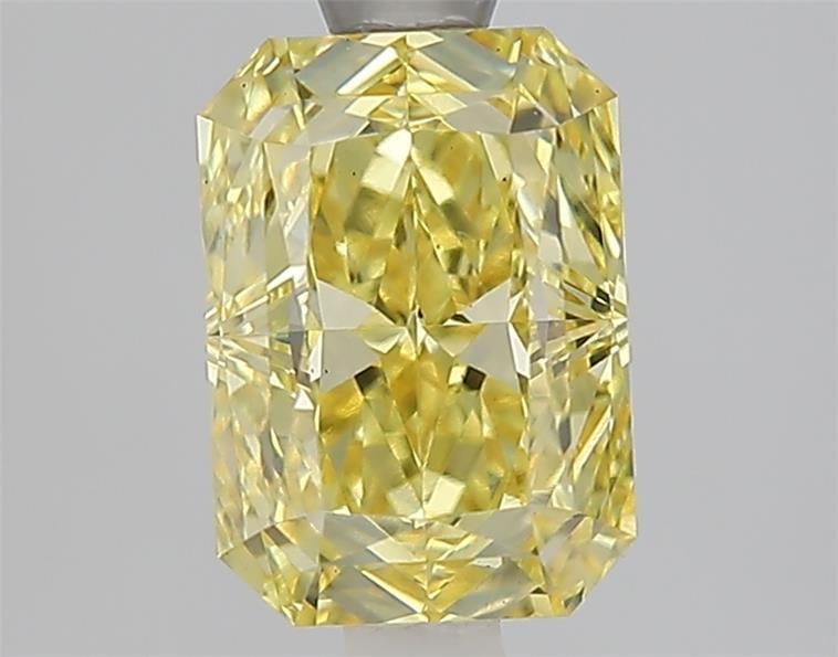 2.01 Ct. Fancy Intense  Yellow Radiant Lab Grown Diamond