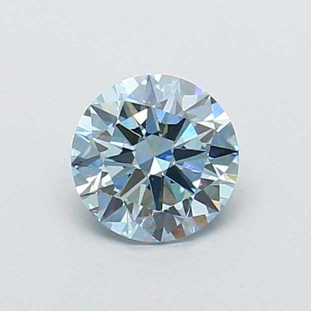 1.00 Ct. Fancy Light Blue Round Lab Grown Diamond