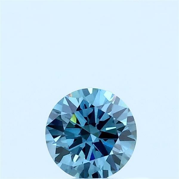 0.30 Ct. Fancy Blue Round Lab Grown Diamond