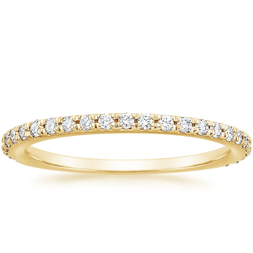 18K Yellow Gold Luxe Sonora Diamond Ring (1/4 ct. tw.), large top view