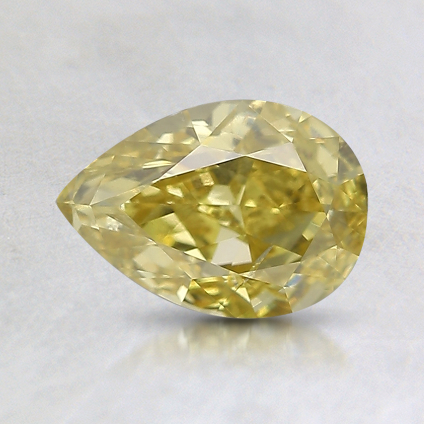 1.01 Ct. Fancy Deep Yellow Pear Diamond