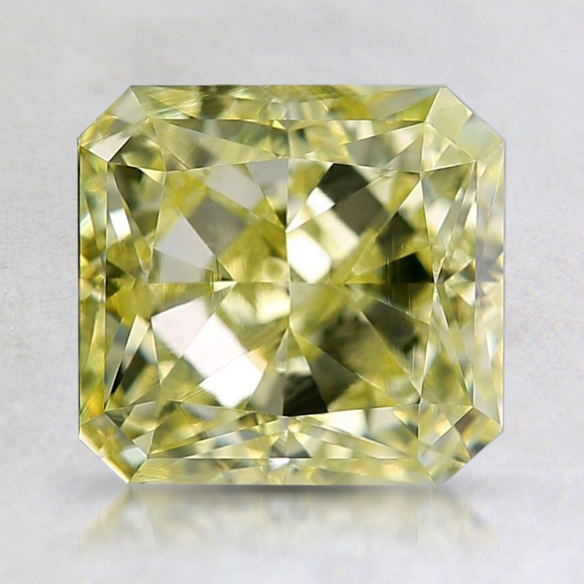 2.53 Ct. Fancy Yellow Cushion Diamond