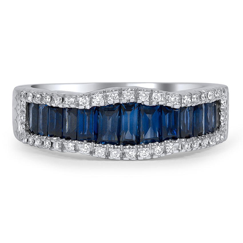 Retro Sapphire Vintage Ring | Kari | Brilliant Earth