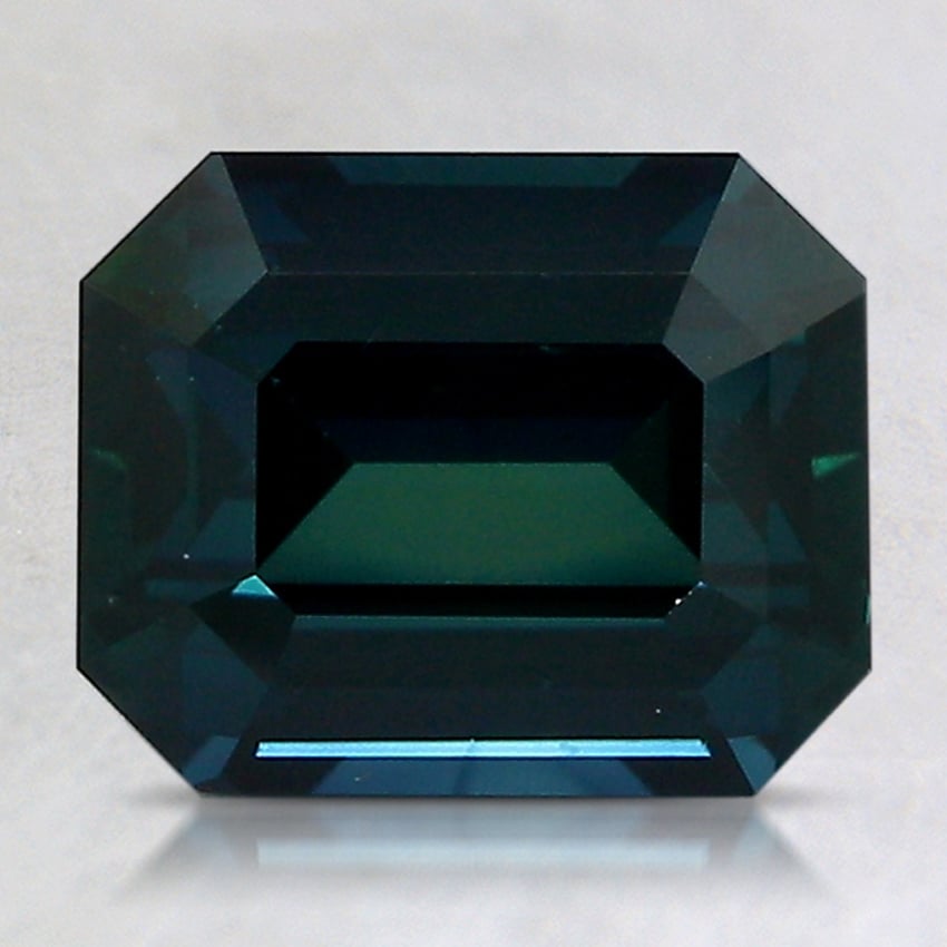 8.5x6.9mm Blue Emerald Sapphire