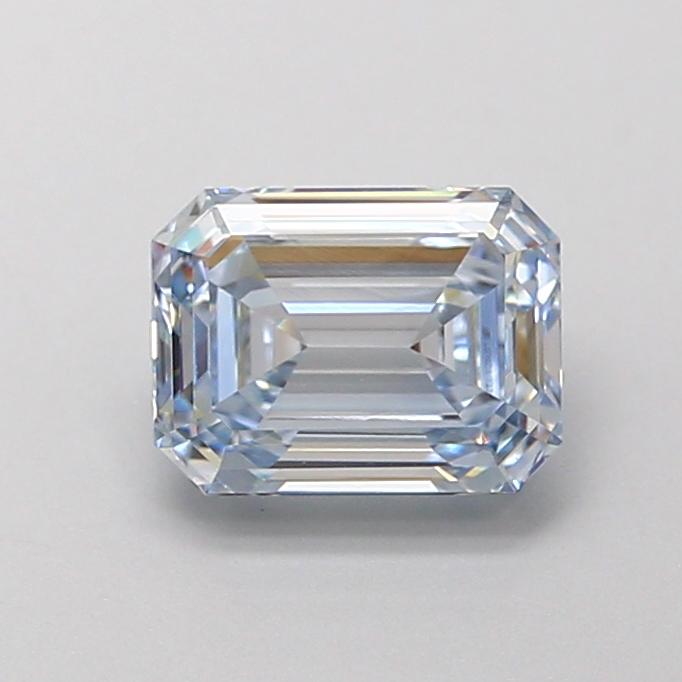 1.01 Ct. Fancy Light Blue Emerald Lab Grown Diamond