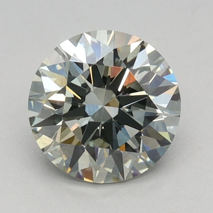 0.77 Ct. Fancy Green Round Lab Grown Diamond