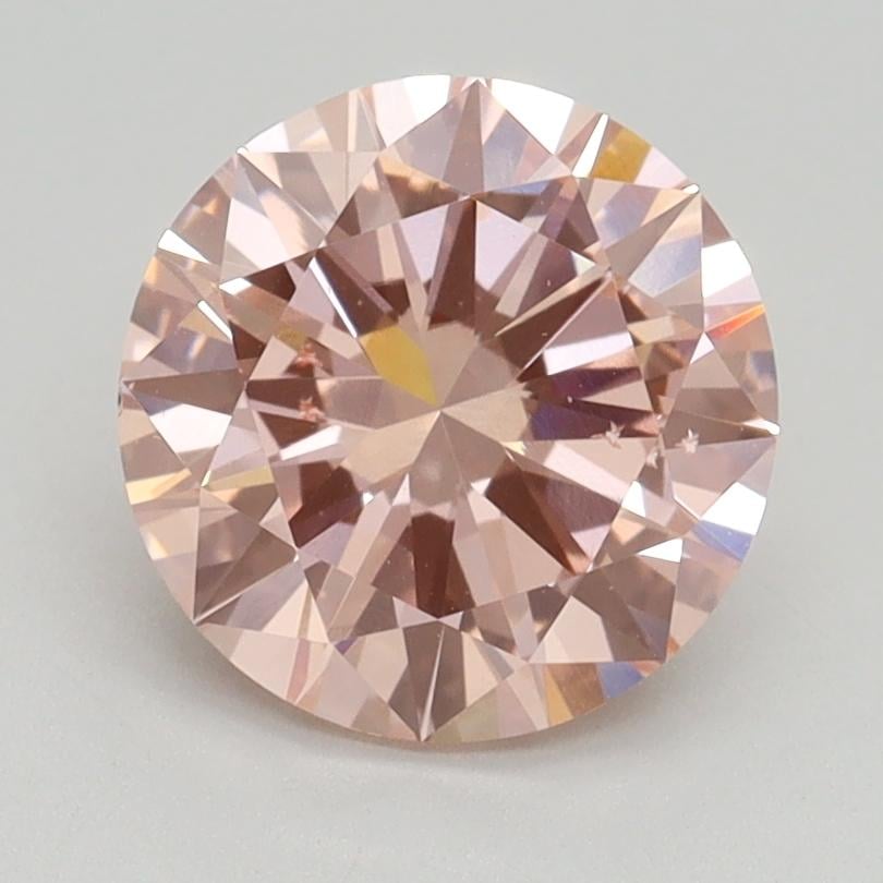 2.00 Ct. Fancy Intense Pink Round Lab Grown Diamond