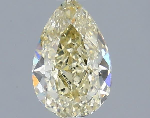 1.07 Ct. Fancy Yellow Pear Lab Grown Diamond
