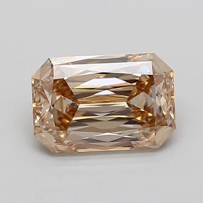 1.07 Ct. Very Light  Brown Radiant Lab Grown Diamond