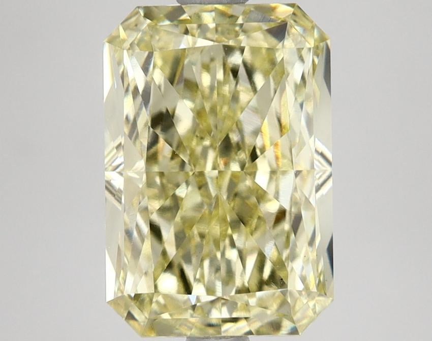 4.04 Ct. Fancy Intense Yellow Radiant Lab Grown Diamond