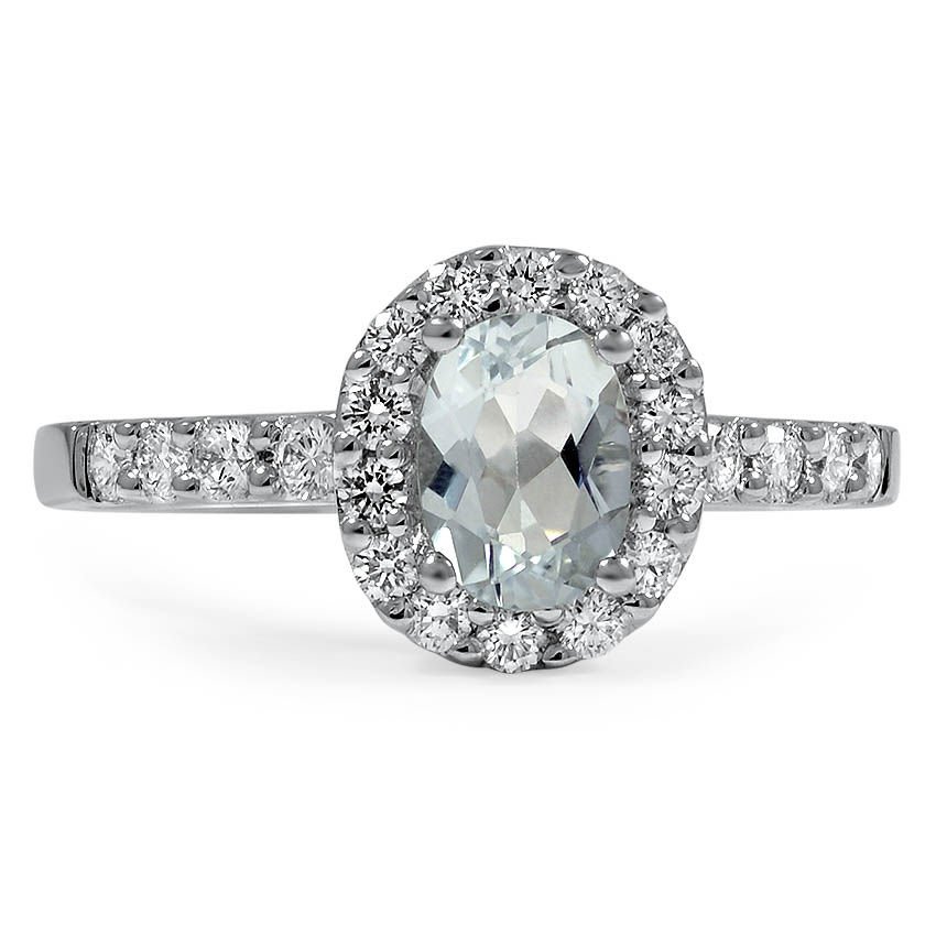Modern Aquamarine Vintage Ring