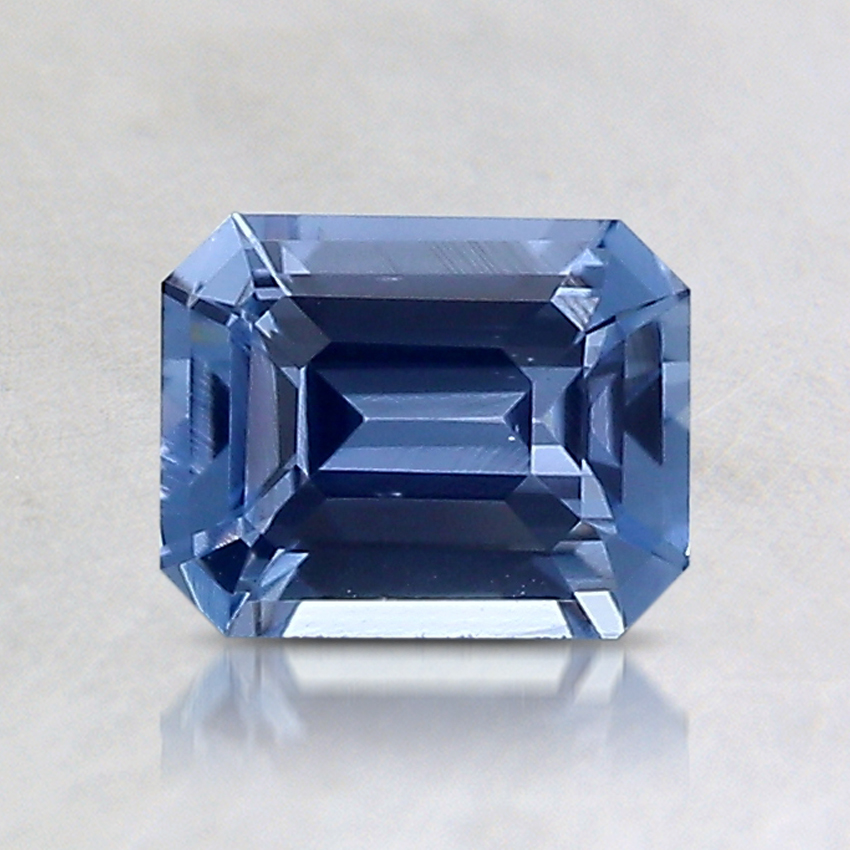 6.3x5.1mm Unheated Blue Emerald Sapphire