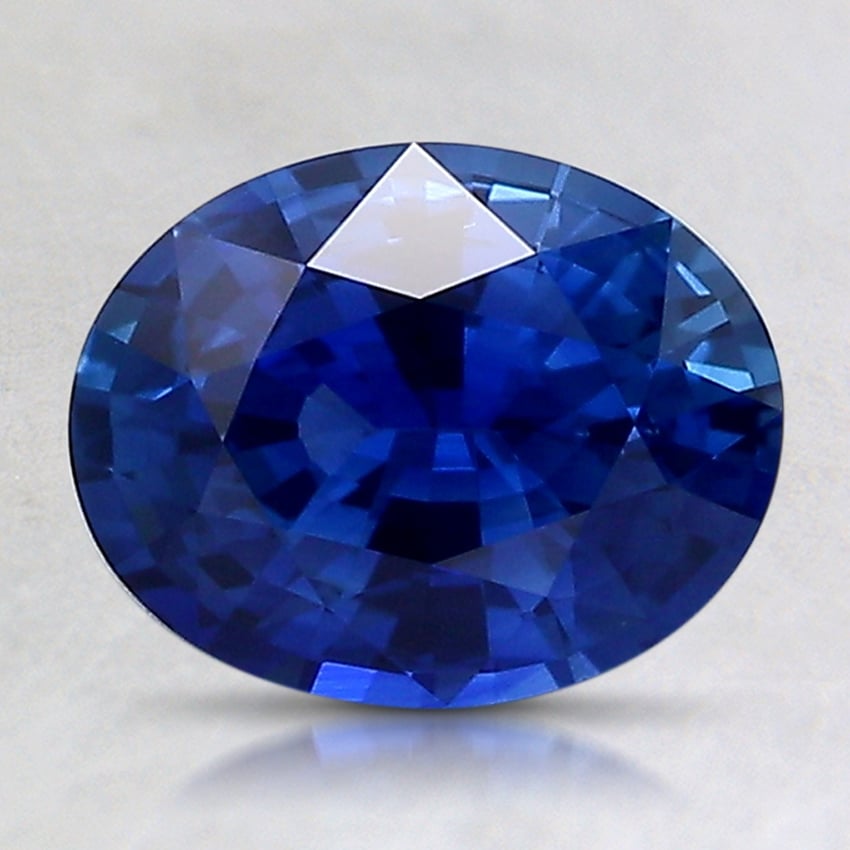 8.5x6.7mm Blue Oval Sapphire