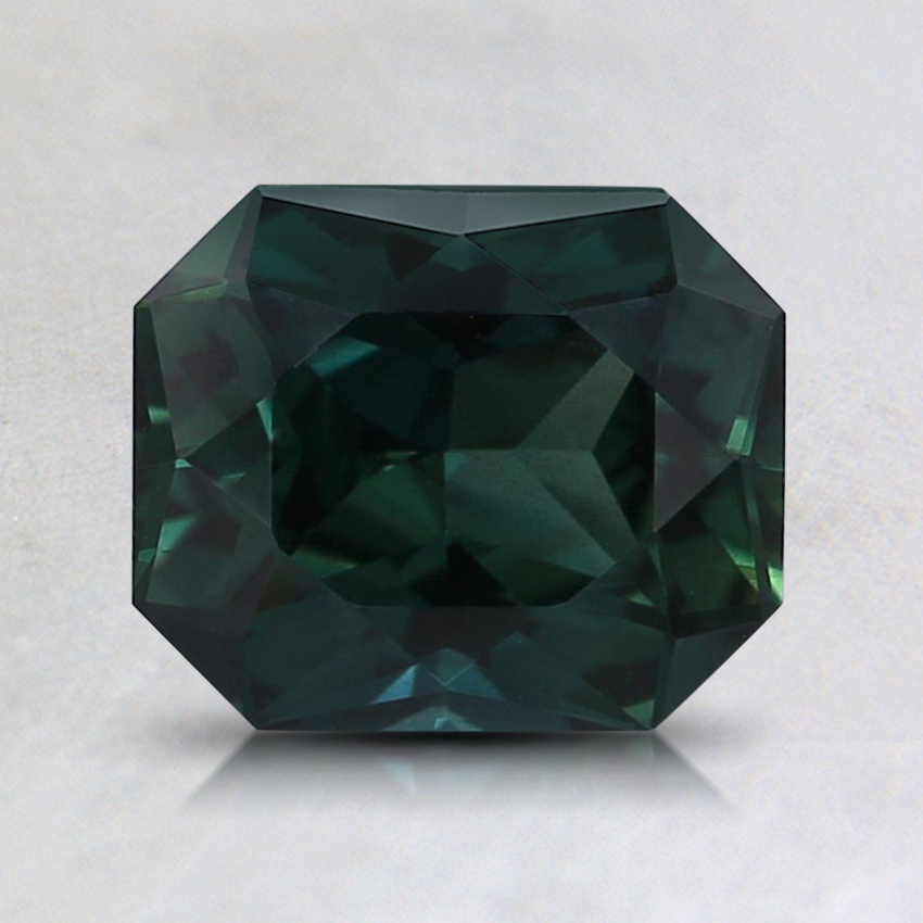 7.2x6.1mm Unheated Teal Radiant Sapphire