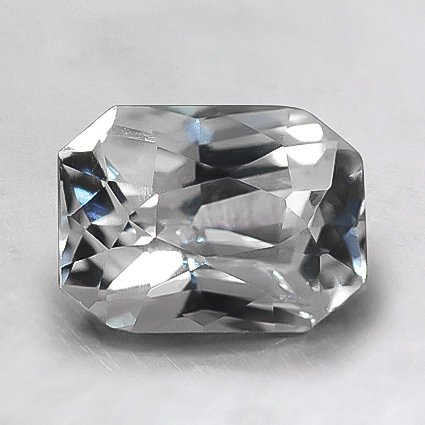 7.8x5.8mm White Radiant Sapphire