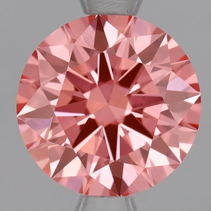 1.03 Ct. Fancy Vivid Pink Round Lab Grown Diamond