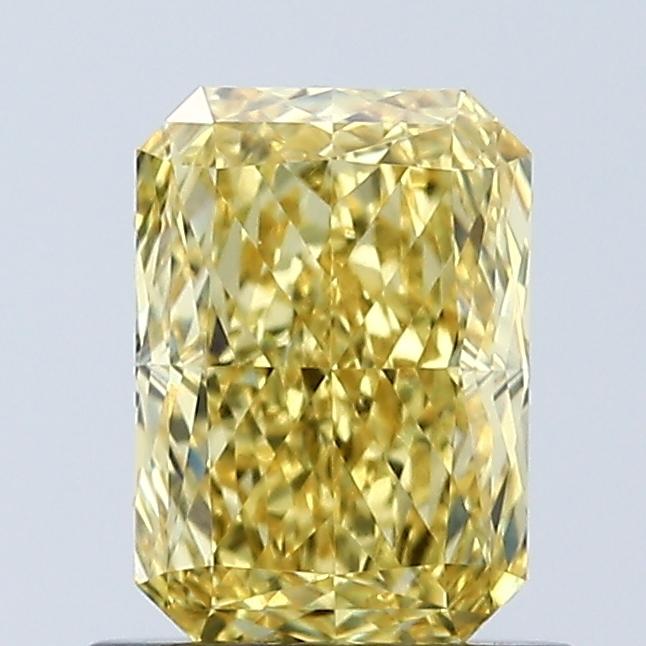 1.00 Ct. Fancy Vivid Yellow Radiant Lab Grown Diamond