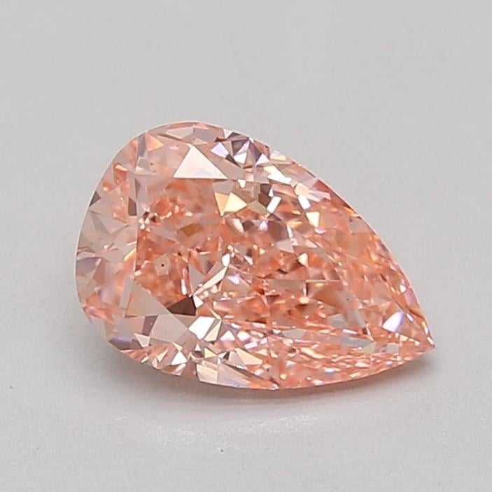 1.52 Ct. Fancy Vivid Pink Pear Lab Grown Diamond