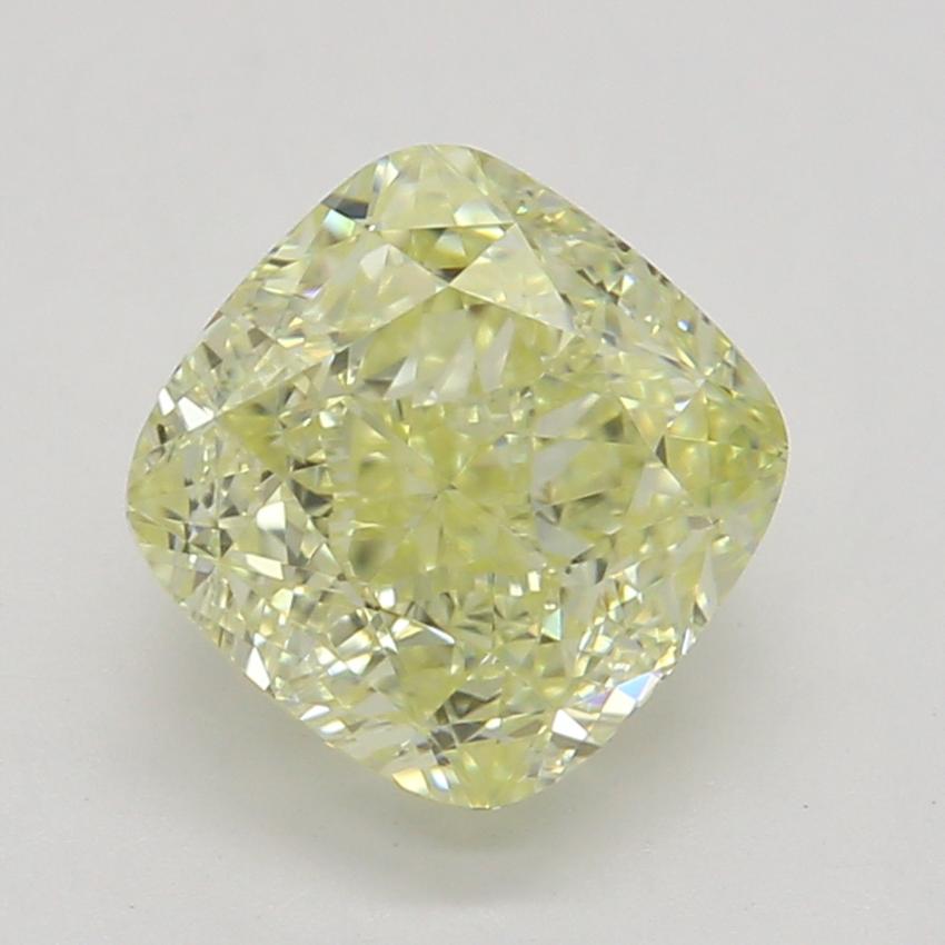 1.17 Ct. Fancy Yellow Cushion Diamond