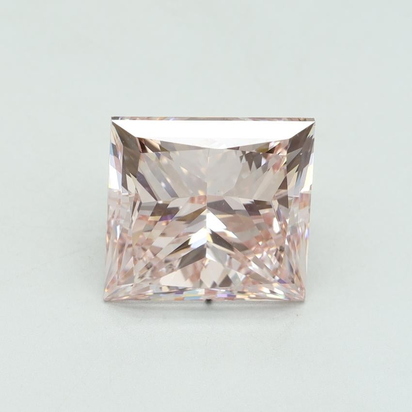 5.00 Ct. Fancy Intense Pink Princess Lab Grown Diamond