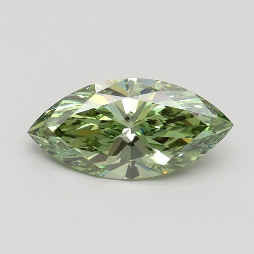 1.29 Ct. Fancy Intense Green Marquise Lab Grown Diamond