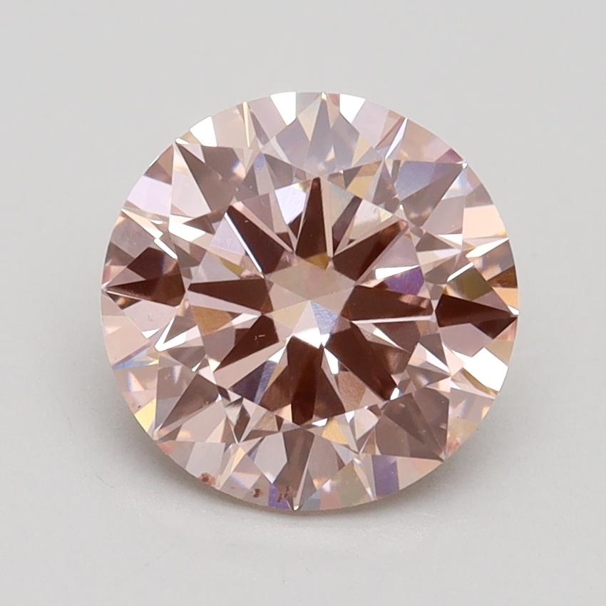 2.01 Ct. Fancy Light Pink Round Lab Grown Diamond