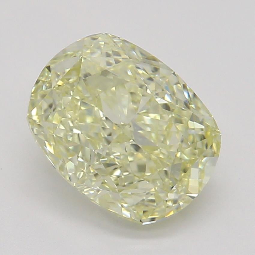 1.01 Ct. Fancy Light Yellow Cushion Diamond