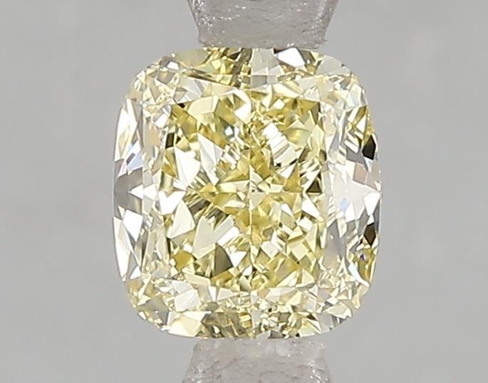 1.02 Ct. Fancy Intense Yellow Cushion Lab Grown Diamond