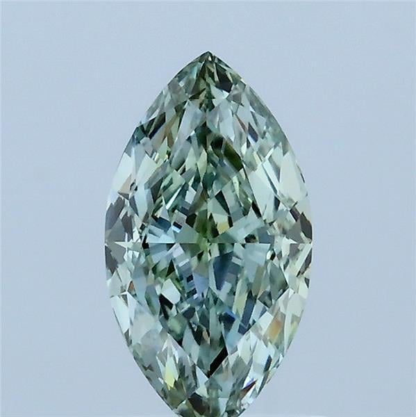 1.13 Ct. Fancy Green Marquise Lab Grown Diamond