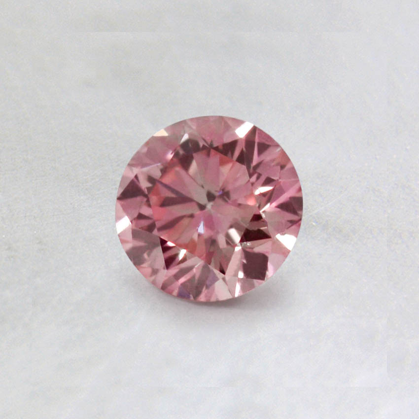 0.30 CT. Lab Created Round Pink Diamond