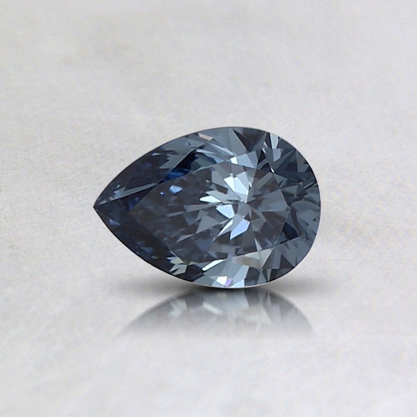 0.32 Ct. Fancy Deep Blue Pear Lab Grown Diamond