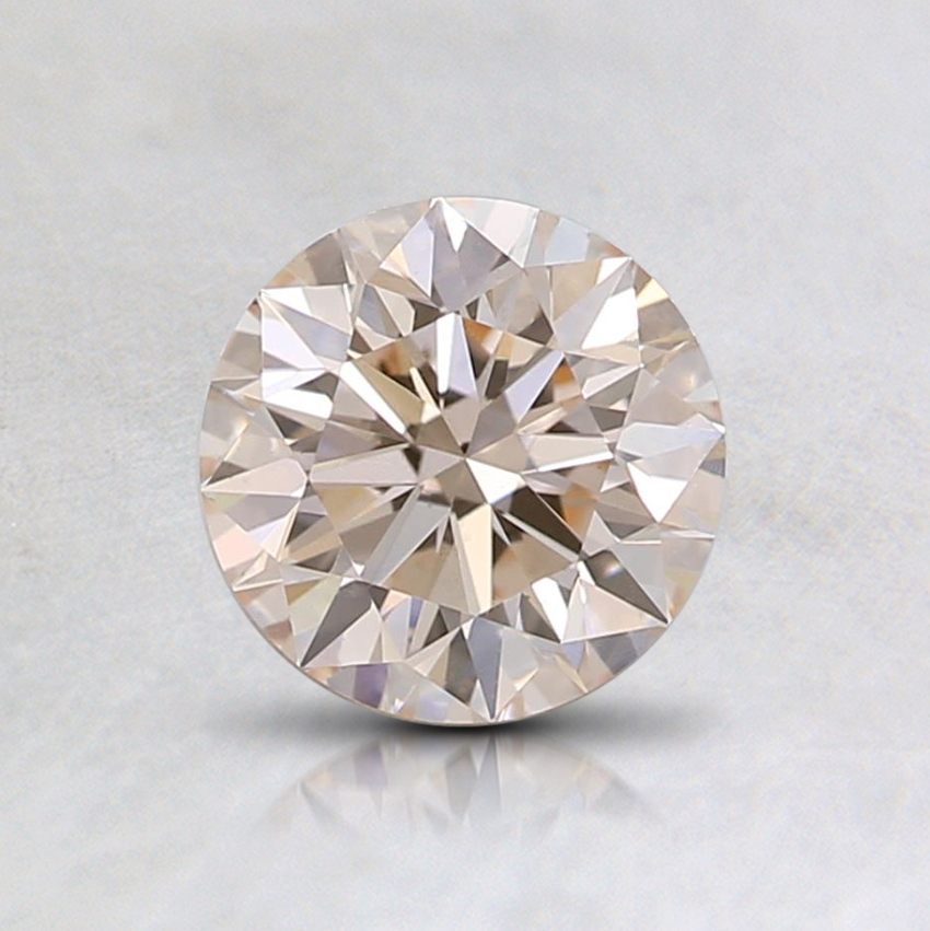 0.71 Ct. Very Light Orange  Round Lab Grown Diamond