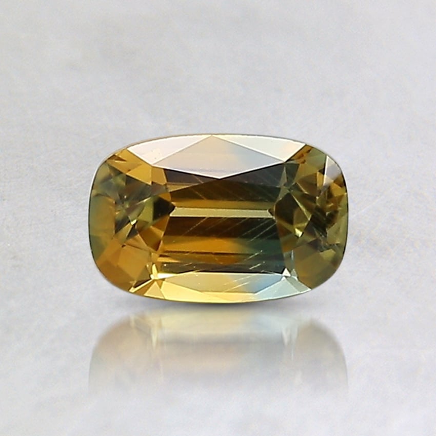 6.1x3.9mm Bi-Color Cushion Montana Sapphire