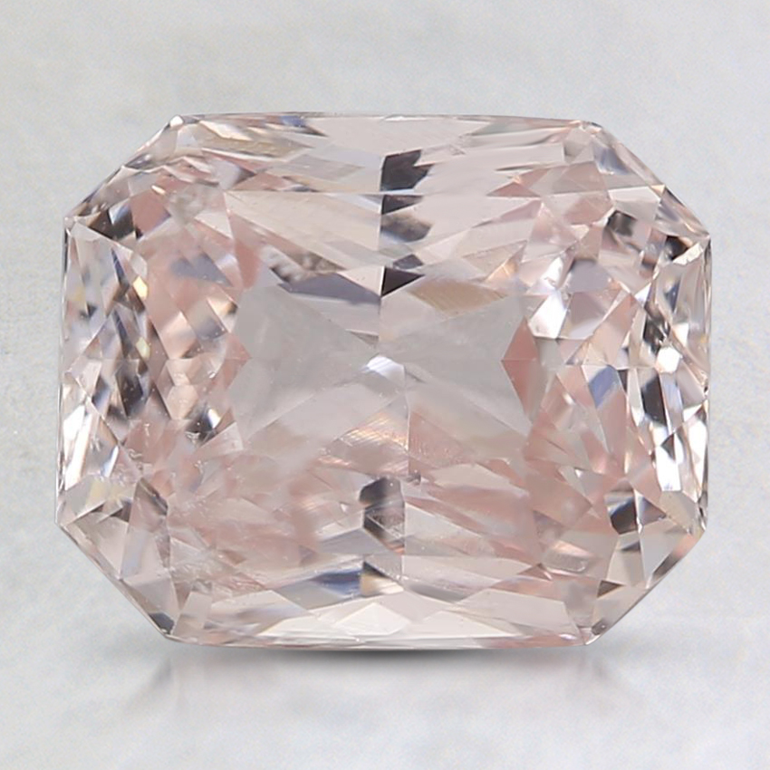 8.6x7.1mm Unheated Peach Radiant Sapphire