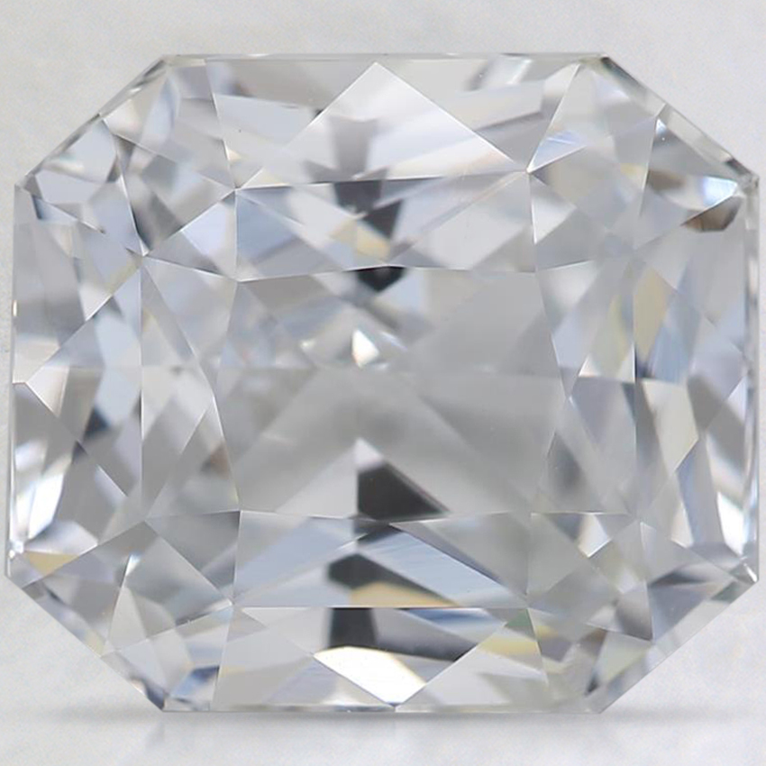 10.3x9.1mm Premium White Radiant Sapphire