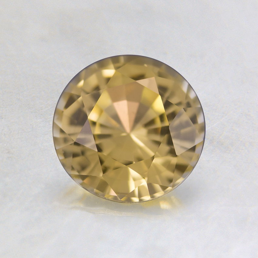 6mm Yellow Round Sapphire