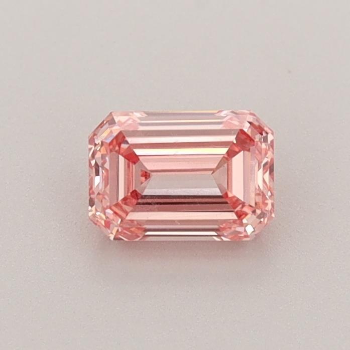 0.54 Ct. Fancy Intense Pink Emerald Lab Grown Diamond