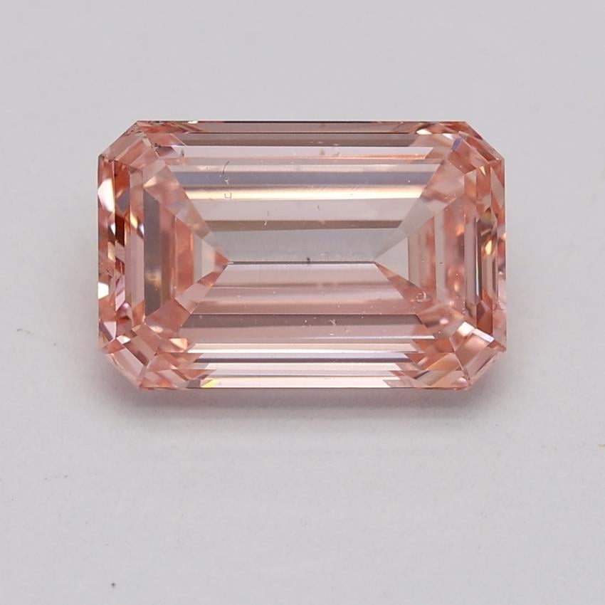1.81 Ct. Fancy Intense Pink Emerald Lab Grown Diamond