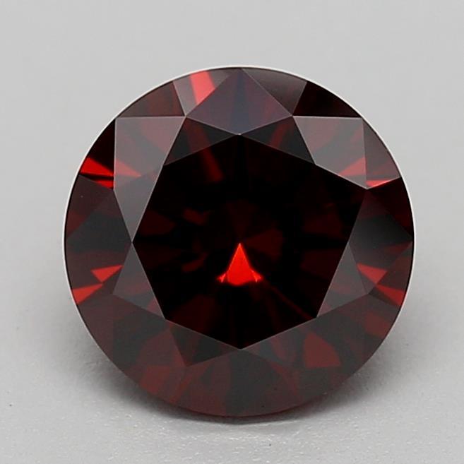 1.43 Ct. Fancy Deep Orange Round Lab Grown Diamond
