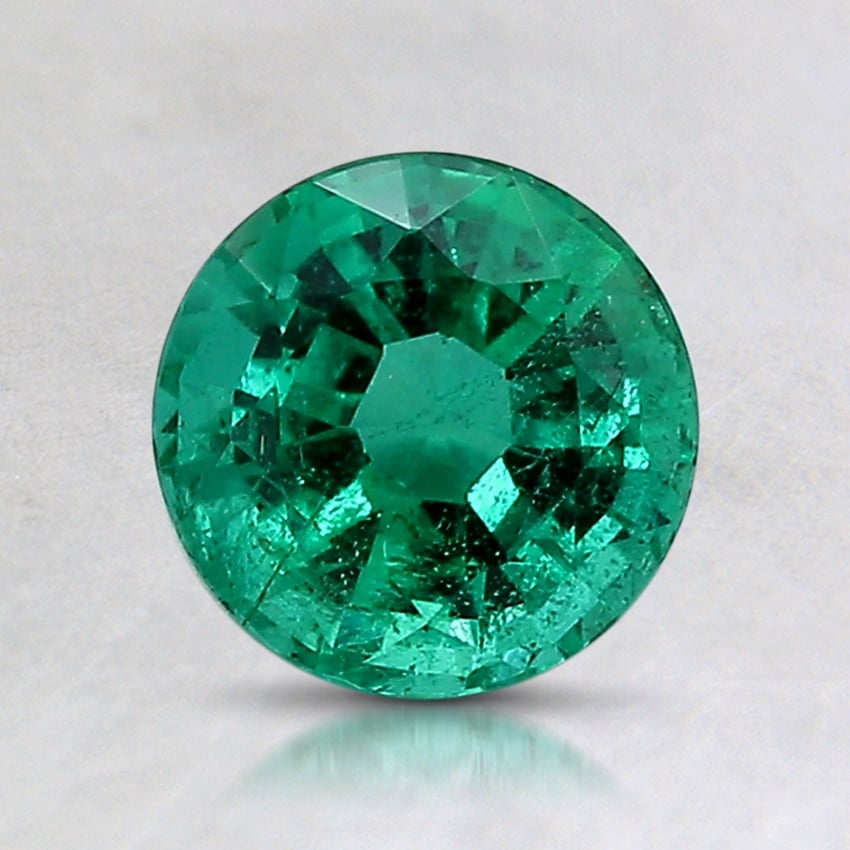 6.5x6.4mm Round Emerald