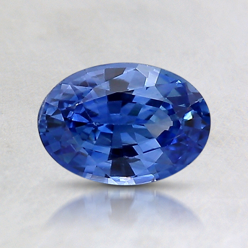 7.1x5mm Blue Oval Sapphire